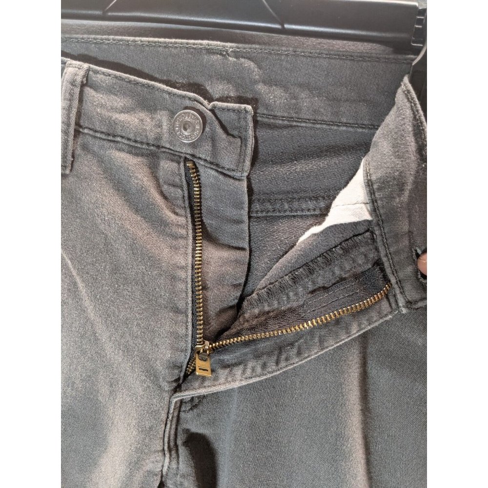 Levi's 513 Slim Straight Flex Soft Gray Jeans Men's Size 32 x 31 - Picture 5 of 12